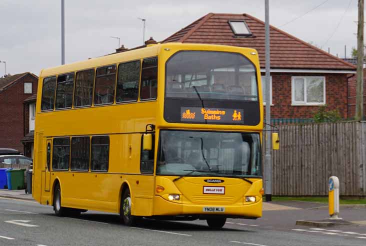 Belle Vue Scania N270UD East Lancs Omnidekka YN08MLU